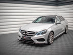 Maxton Design - FRONT SPLITTER V.1 MERCEDES E AMG-LINE SEDAN W212 FACELIFT (2012-2016)