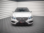 Maxton Design - FRONT SPLITTER V.1 MERCEDES E AMG-LINE SEDAN W212 FACELIFT (2012-2016)