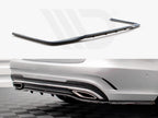 Maxton Design - REAR SPLITTER (VERTICAL BARS) MERCEDES E AMG-LINE SEDAN W212 FACELIFT (2012-2016)
