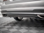 Maxton Design - REAR SPLITTER (VERTICAL BARS) MERCEDES E AMG-LINE SEDAN W212 FACELIFT (2012-2016)