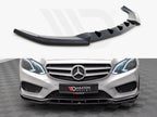 Maxton Design - FRONT SPLITTER V.2 MERCEDES E AMG-LINE SEDAN W212 FACELIFT (2012-2016)