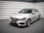Maxton Design - FRONT SPLITTER V.2 MERCEDES E AMG-LINE SEDAN W212 FACELIFT (2012-2016)