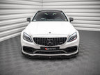 Maxton Design - FRONT SPLITTER V.1 MERCEDES-AMG C63 COUPE AMG AERO PACK C205 FACELIFT