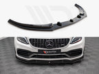 Maxton Design - FRONT SPLITTER V.1 MERCEDES-AMG C63 COUPE AMG AERO PACK C205 FACELIFT