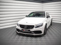 Maxton Design - FRONT SPLITTER V.2 MERCEDES-AMG C63 COUPE AMG AERO PACK C205 FACELIFT