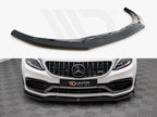 Maxton Design - FRONT SPLITTER V.3 MERCEDES-AMG C63 COUPE AMG AERO PACK C205 FACELIFT