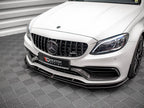 Maxton Design - FRONT SPLITTER V.3 MERCEDES-AMG C63 COUPE AMG AERO PACK C205 FACELIFT