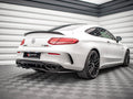 Maxton Design - REAR SPLITTER (VERTICAL BARS) MERCEDES-AMG C 63AMG COUPE AMG AERO PACK C205 FACELIFT