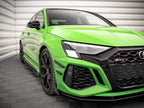 Maxton Design - FRONT BUMPER WINGS (CANARDS) AUDI RS3 8Y (2020-)