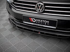 Maxton Design - FRONT SPLITTER V.1 VW PASSAT B8 FACELIFT (2019-2023)