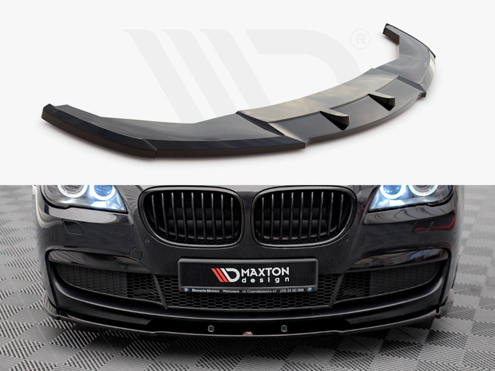 Maxton Design - FRONT SPLITTER V.1 BMW 7 M-PACK F01 (2008-2013)