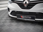 Maxton Design - FRONT SPLITTER V.1 RENAULT CLIO MK5 (2019-)