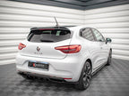 Maxton Design - CENTRAL REAR SPLITTER (VERTICAL BARS) RENAULT CLIO MK5 (2019-2023