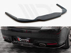 Maxton Design - CENTRAL REAR SPLITTER (VERTICAL BARS) PEUGEOT 508 GT MK1 FACELIFT (2014-2018)