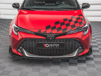 Maxton Design - Front Splitter V.1 + Flaps Toyota Corolla GR Sport XII