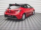 Maxton Design - CENTRAL REAR SPLITTER (+FLAPS) TOYOTA COROLLA GR SPORT HATCHBACK XII (2019-2023)