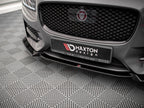 Maxton Design - FRONT SPLITTER V.2 JAGUAR XF R-SPORT MK2 (2015-2020)