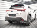 Maxton Design - CENTRAL REAR SPLITTER (VERTICAL BARS) LEXUS UX MK1 (2018-)