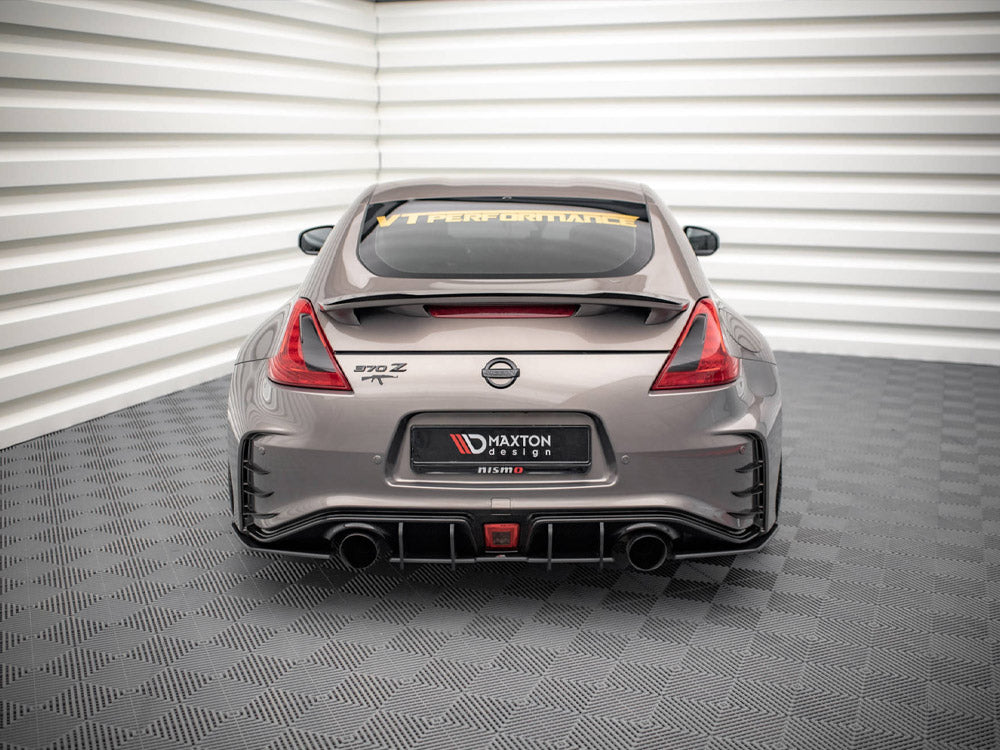 Maxton Design - STREET PRO REAR SIDE SPLITTERS NISSAN 370Z NISMO FACELIFT (2014-2020)