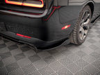 Maxton Design - REAR SIDE SPLITTERS DODGE CHALLENGER RT MK3 FACELIFT (2014-)