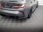 Maxton Design - REAR SIDE SPLITTERS V.1 BMW M3 G80