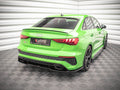 Maxton Design - CENTRAL REAR SPLITTER AUDI RS3 SEDAN 8Y (2020-2024)