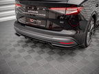 Maxton Design - CENTRAL REAR SPLITTER (VERTICAL BARS) SKODA ENYAQ IV (2020-)