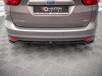 Maxton Design - CENTRAL REAR SPLITTER (VERTICAL BARS) FORD C-MAX MK2 (2010-2014)
