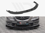 Maxton Design - STREET PRO FRONT SPLITTER V.1 (+FLAPS) MAZDA 3 MPS MK1 (2006-2008)