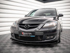 Maxton Design - STREET PRO FRONT SPLITTER V.1 (+FLAPS) MAZDA 3 MPS MK1 (2006-2008)
