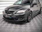 Maxton Design - STREET PRO FRONT SPLITTER V.1 (+FLAPS) MAZDA 3 MPS MK1 (2006-2008)