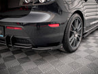 Maxton Design - STREET PRO REAR SIDE SPLITTERS (+FLAPS) MAZDA 3 MPS MK1 (2006-2008)