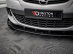 Maxton Design - STREET PRO FRONT SPLITTER V.1 (+FLAPS) OPEL ASTRA GTC OPC-LINE J (2011-2018)