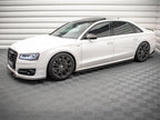Maxton Design - FRONT SPLITTER V.2 AUDI S8 D4 FL (2015-2017)