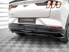 Maxton Design - CENTRAL REAR SPLITTER (VERTICAL BARS) FORD MUSTANG MACH-E MK1