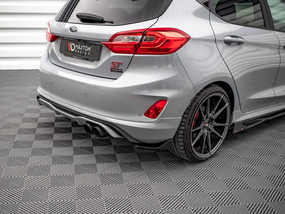 Maxton Design - REAR SIDE SPLITTERS V.1 FORD FIESTA MK8/8.5 ST/ST LINE