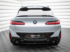 Maxton Design - CENTRAL REAR SPLITTER BMW X4 M-PACK G02 FACELIFT