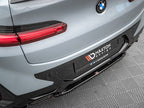 Maxton Design - CENTRAL REAR SPLITTER BMW X4 M-PACK G02 FACELIFT
