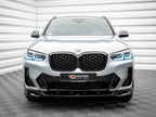 Maxton Design - FRONT SPLITTER V.2 BMW X4 M-PACK G02 FACELIFT
