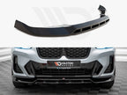Maxton Design - FRONT SPLITTER V.1 BMW X4 M-PACK G02 FACELIFT