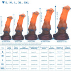 SWISOK Phantom - Fantasy Dildo - Centaur Dildo - Knot Dildo - 5 Sizes