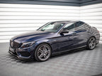 Maxton Design - SIDE SKIRTS SPLITTERS MERCEDES C43 AMG W205 (2018-UP)