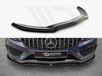 Maxton Design - FRONT SPLITTER V.1 MERCEDES- BENZ C43 AMG W205 SALOON