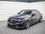 Maxton Design - FRONT SPLITTER V.1 MERCEDES- BENZ C43 AMG W205 SALOON