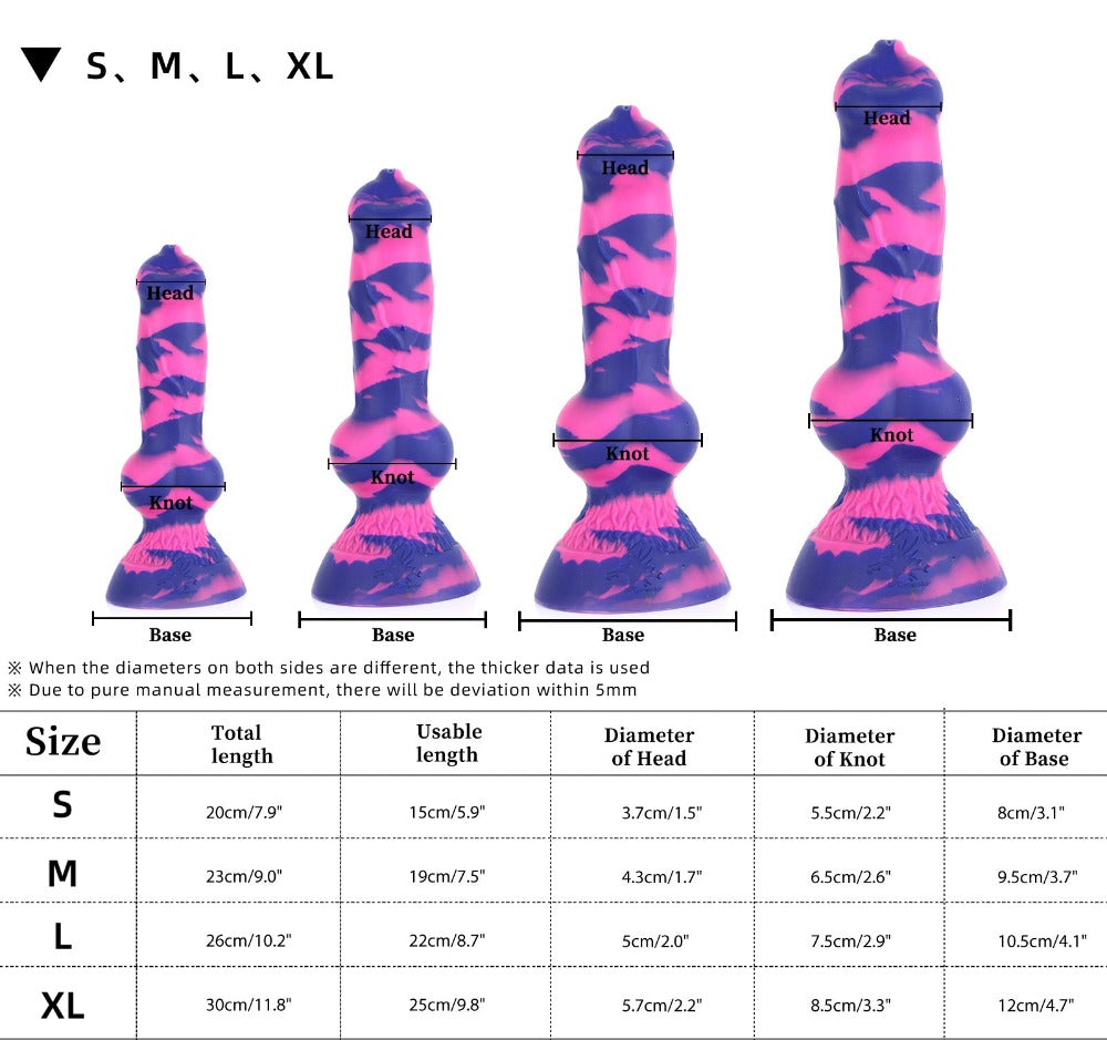 Nothosaur NICOS - Kanis Knot Dildo - Fantasy Dildo