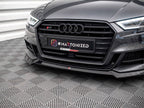 Maxton Design - FRONT SPLITTER V.3 AUDI S3 SPORTBACK 8V FACELIFT