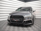 Maxton Design - FRONT SPLITTER V.1 AUDI S3 SPORTBACK 8V FACELIFT