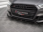 Maxton Design - FRONT SPLITTER V.1 AUDI S3 SPORTBACK 8V FACELIFT