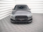Maxton Design - STREET PRO FRONT SPLITTER AUDI S3 SPORTBACK 8V FACELIFT