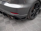 Maxton Design - STREET PRO REAR SIDE SPLITTERS (+FLAPS) AUDI S3 SPORTBACK 8V FACELIFT